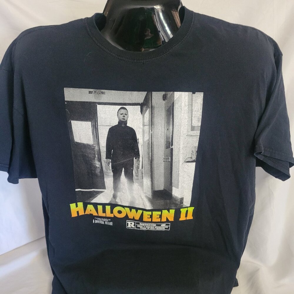 Halloween II Universal Release Movie T-shirt (2XL) Halloween II Tagless